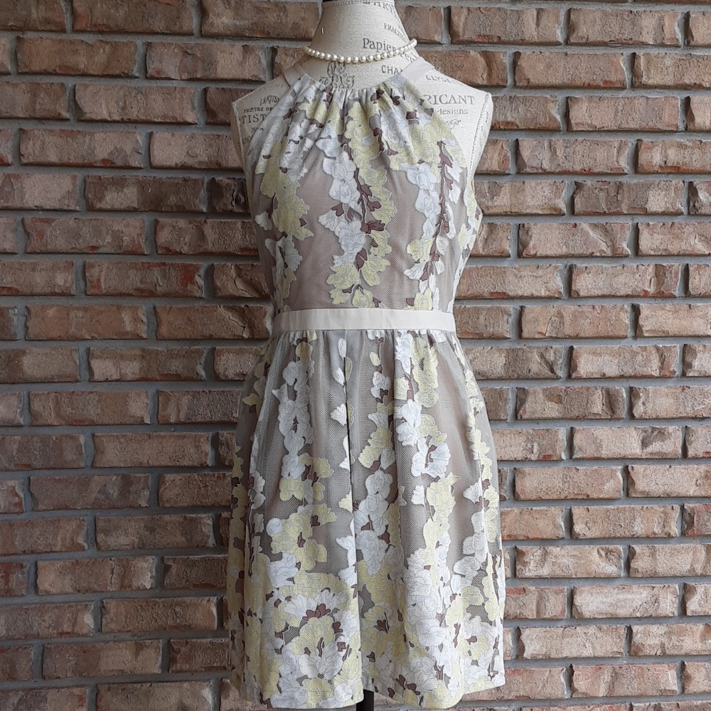 BCBGMaxAzaria Cailyn sleeveless dress.
